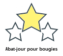 Abat-jour pour bougies