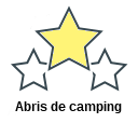 Abris de camping