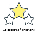 Accessoires ŕ chignons