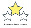 Accessoires battes