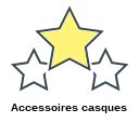 Accessoires casques