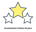 Accessoires d'aires de jeux