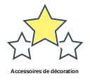 Accessoires de décoration