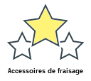 Accessoires de fraisage