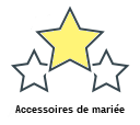 Accessoires de mariée