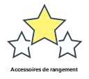 Accessoires de rangement