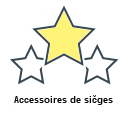 Accessoires de sičges