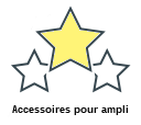 Accessoires pour ampli