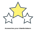 Accessoires pour déambulateurs