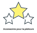 Accessoires pour la pédicure