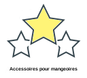 Accessoires pour mangeoires