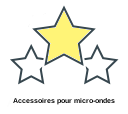 Accessoires pour micro-ondes