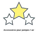 Accessoires pour pompes ŕ air