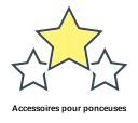 Accessoires pour ponceuses