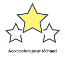 Accessoires pour réchaud