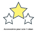 Accessoires pour scie ŕ ruban