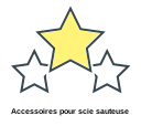 Accessoires pour scie sauteuse