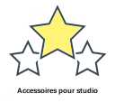 Accessoires pour studio