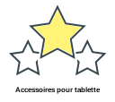 Accessoires pour tablette