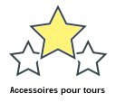 Accessoires pour tours