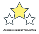 Accessoires pour voiturettes