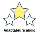 Adaptateurs audio
