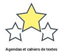 Agendas et cahiers de textes