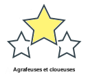 Agrafeuses et cloueuses