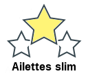 Ailettes slim