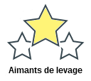 Aimants de levage