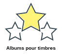 Albums pour timbres