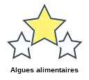 Algues alimentaires