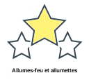 Allumes-feu et allumettes