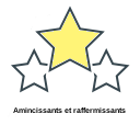 Amincissants et raffermissants