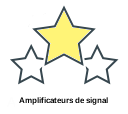 Amplificateurs de signal