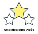 Amplificateurs vidéo