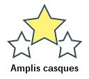 Amplis casques