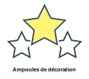 Ampoules de décoration