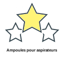 Ampoules pour aspirateurs