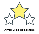 Ampoules spéciales