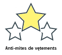 Anti-mites de vętements