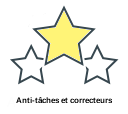 Anti-tâches et correcteurs