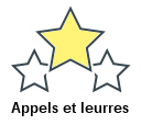 Appels et leurres