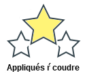 Appliqués ŕ coudre