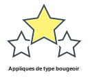 Appliques de type bougeoir