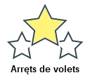 Arręts de volets