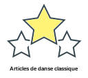 Articles de danse classique