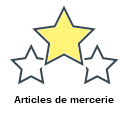 Articles de mercerie