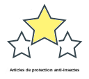 Articles de protection anti-insectes