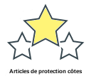 Articles de protection côtes